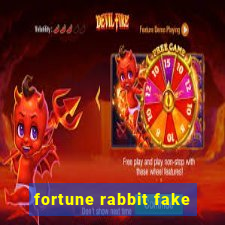 fortune rabbit fake